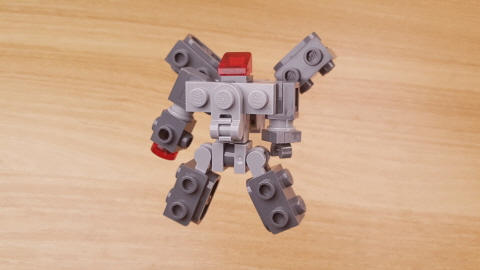 Micro manta tank type transformer robot - Mega shot (similar to Megatron)
 2 - transformation,transformer,LEGO transformer