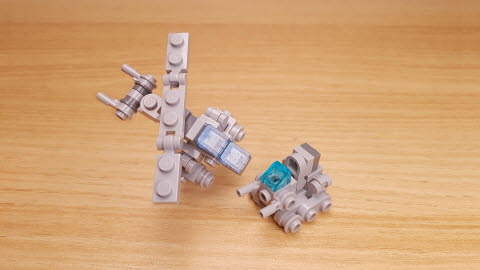 Helitank (helicopter & tank combiner transformer mech)
 2 - transformation,transformer,LEGO transformer