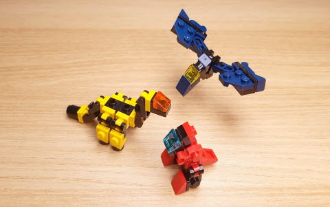Dinosaurs Transformer Combiner Mech - Dinobot Friends
 1 - transformation,transformer,LEGO transformer