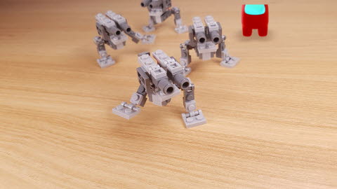 Easy to build transformer mecha - AT-ZT feat. Among Us (using only 39 easy bricks)
 4 - transformation,transformer,LEGO transformer