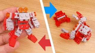 Micro brick Crab combiner transformer mech - Crab Bros