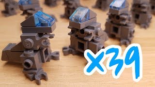 39 T-Rexes - LEGO Stop motion animation