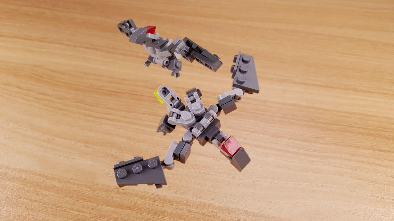 Micro bird monster transformer robot - Dino Bird 
 5 - transformation,transformer,LEGO transformer