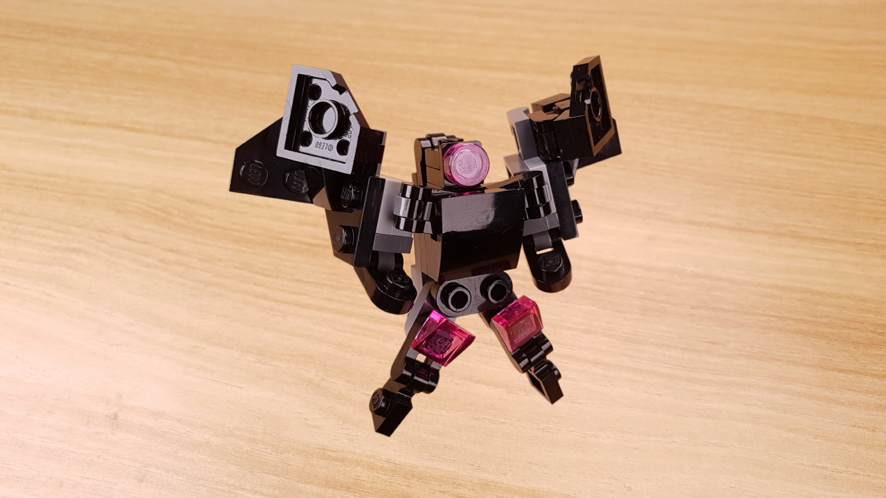 Micro manta ray type transformer robot - Black Manta
 1 - transformation,transformer,LEGO transformer