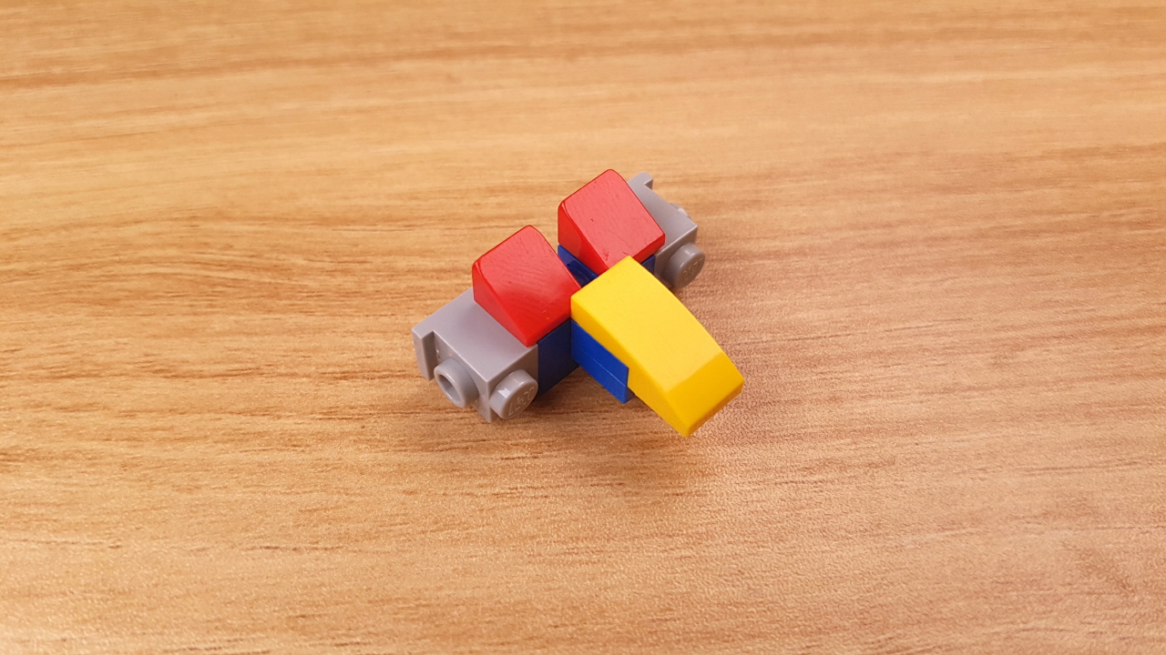 Micro combiner transformer robot　- Combites V easier version (similar to Voltes V or Combattler V)
 5 - transformation,transformer,LEGO transformer