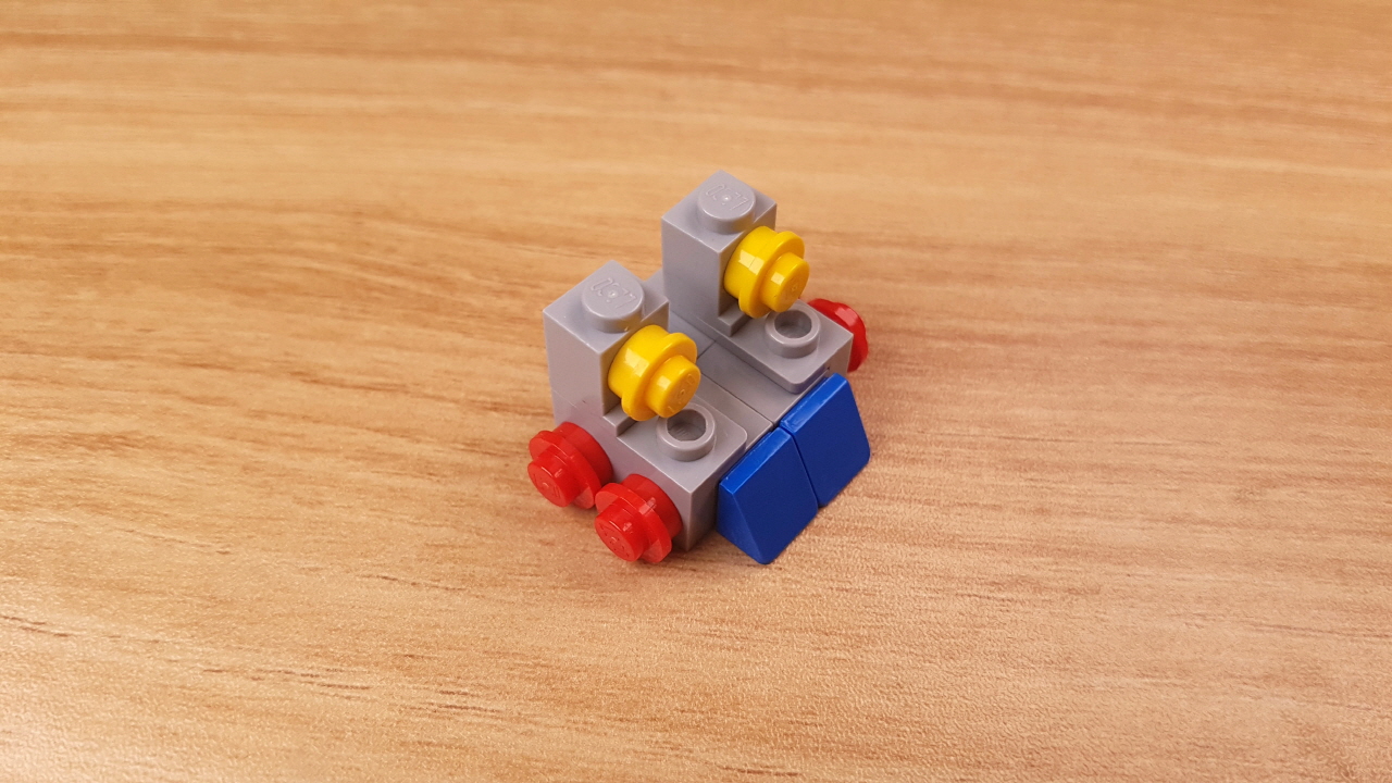 Micro combiner transformer robot　- Combites V easier version (similar to Voltes V or Combattler V)
 7 - transformation,transformer,LEGO transformer