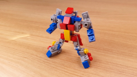 Micro combiner transformer robot　- Combites V easier version (similar to Voltes V or Combattler V) 3 - transformation,transformer,LEGO transformer