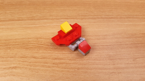 Micro combiner transformer robot　- Combites V easier version (similar to Voltes V or Combattler V) 6 - transformation,transformer,LEGO transformer