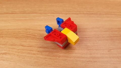 Micro combiner transformer robot　- Combites V easier version (similar to Voltes V or Combattler V) 2 - transformation,transformer,LEGO transformer