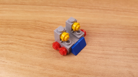 Micro combiner transformer robot　- Combites V easier version (similar to Voltes V or Combattler V) 4 - transformation,transformer,LEGO transformer