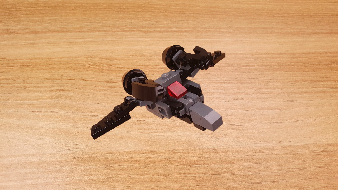 ブースター付きスペースシップに変形するミニレゴ変形ロボ - ハイパーB
 1 - 変身,変身ロボ,レゴ変身ロボ