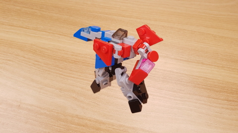 Micro size super powerful bird type combiner robot - God Phoenix 1 - transformation,transformer,LEGO transformer