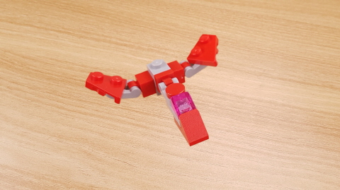 Micro size super powerful bird type combiner robot - God Phoenix 5 - transformation,transformer,LEGO transformer