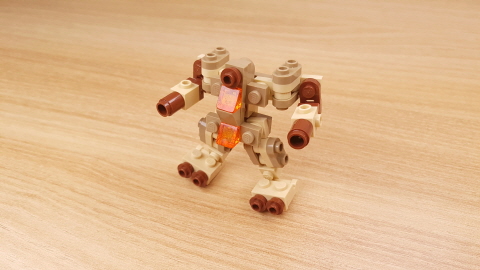 Military combiner transformer robot - Tan Bot  2 - transformation,transformer,LEGO transformer