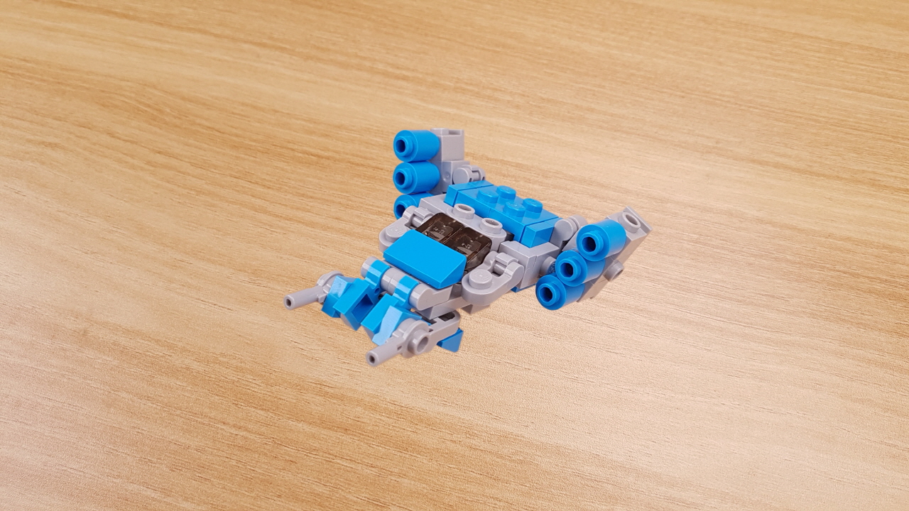 Micro battle drone transformer mech - BlueJay
 2 - transformation,transformer,LEGO transformer