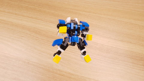 Micro wolf type transformer mech - Thunder Wolf 2 - transformation,transformer,LEGO transformer