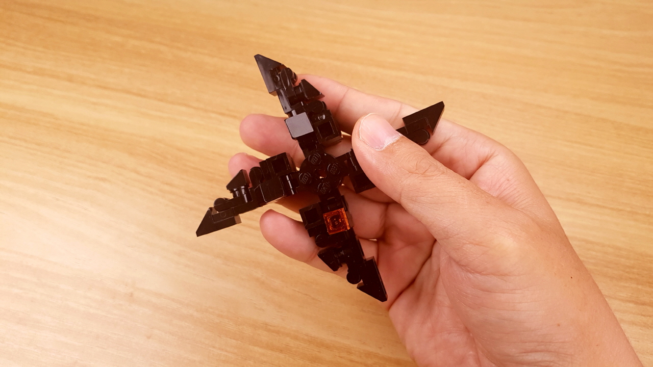 Micro shuriken type transformer mech - Ninja X
 2 - transformation,transformer,LEGO transformer