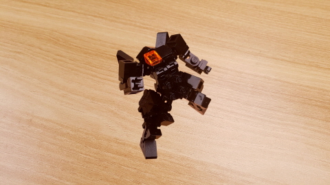 Micro shuriken type transformer mech - Ninja X 2 - transformation,transformer,LEGO transformer