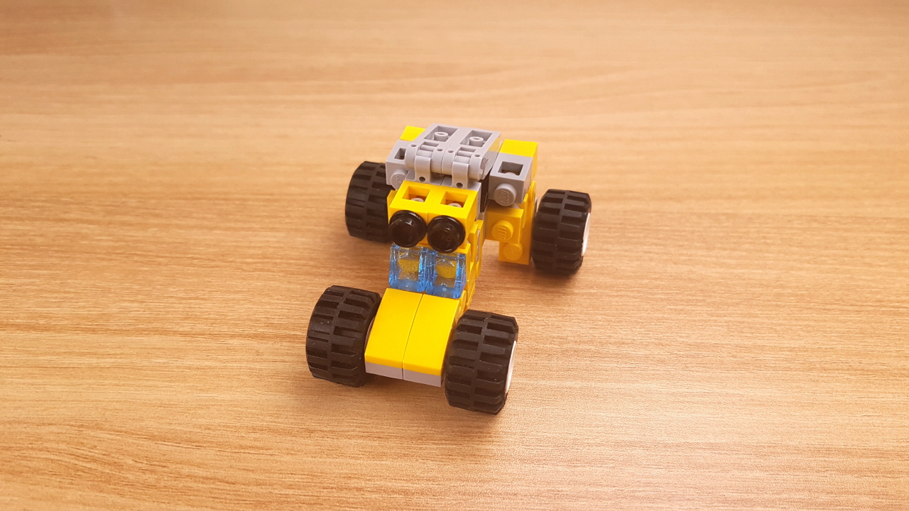Micro buggy car type transformer mech - Buggy Buggy
 2 - transformation,transformer,LEGO transformer