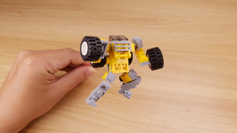 Micro buggy car type transformer mech - Buggy Buggy 3 - transformation,transformer,LEGO transformer