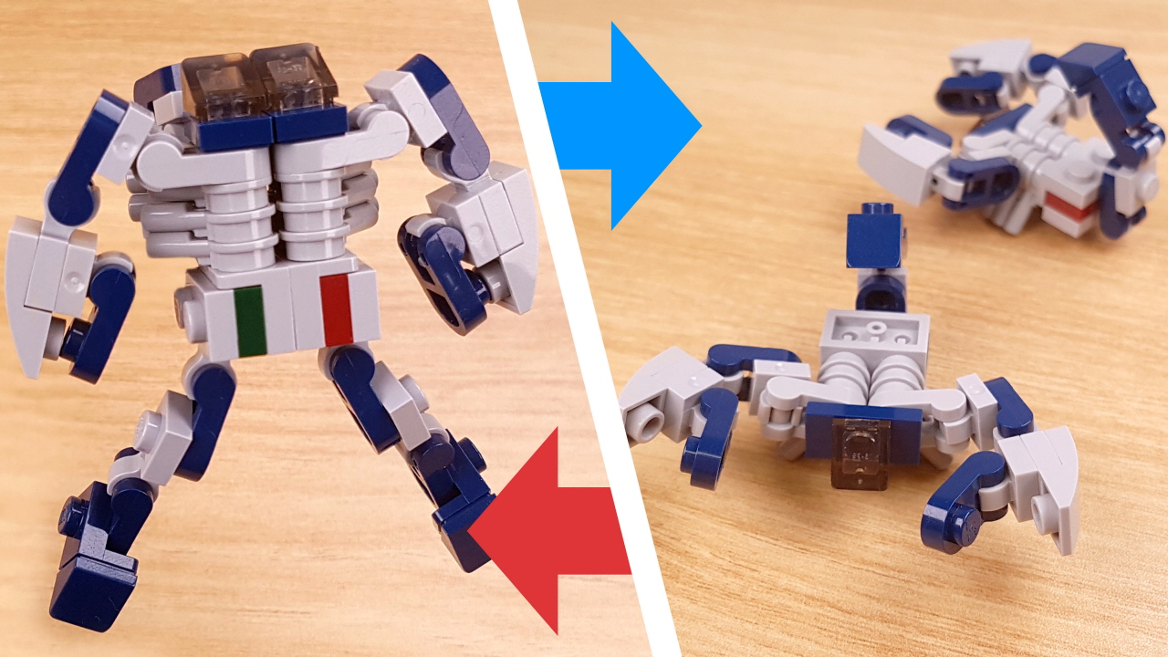 Micro transformer combiner mech - Scorpy
 0 - transformation,transformer,LEGO transformer