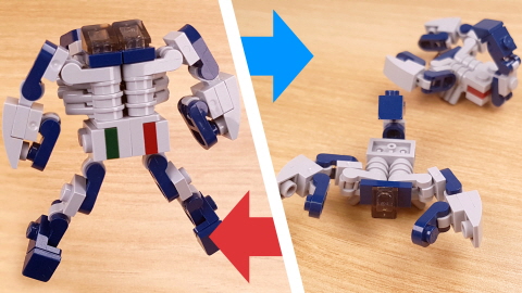 Micro transformer combiner mech - Scorpy 3 - transformation,transformer,LEGO transformer