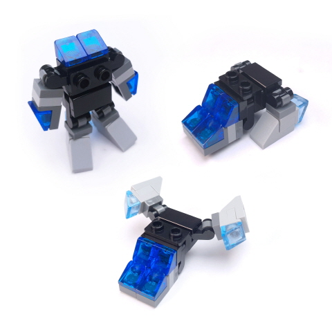 Blue eyes - Triple Changer Transformer Robot 3 - transformation,transformer,LEGO transformer