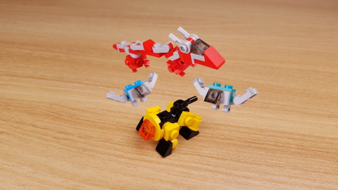 Micro animals combiner mech - Wild DLB2 10 - transformation,transformer,LEGO transformer