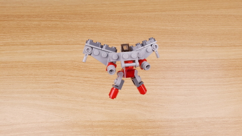 Micro quadruple changer transformer mech - Megaquad 2 - transformation,transformer,LEGO transformer