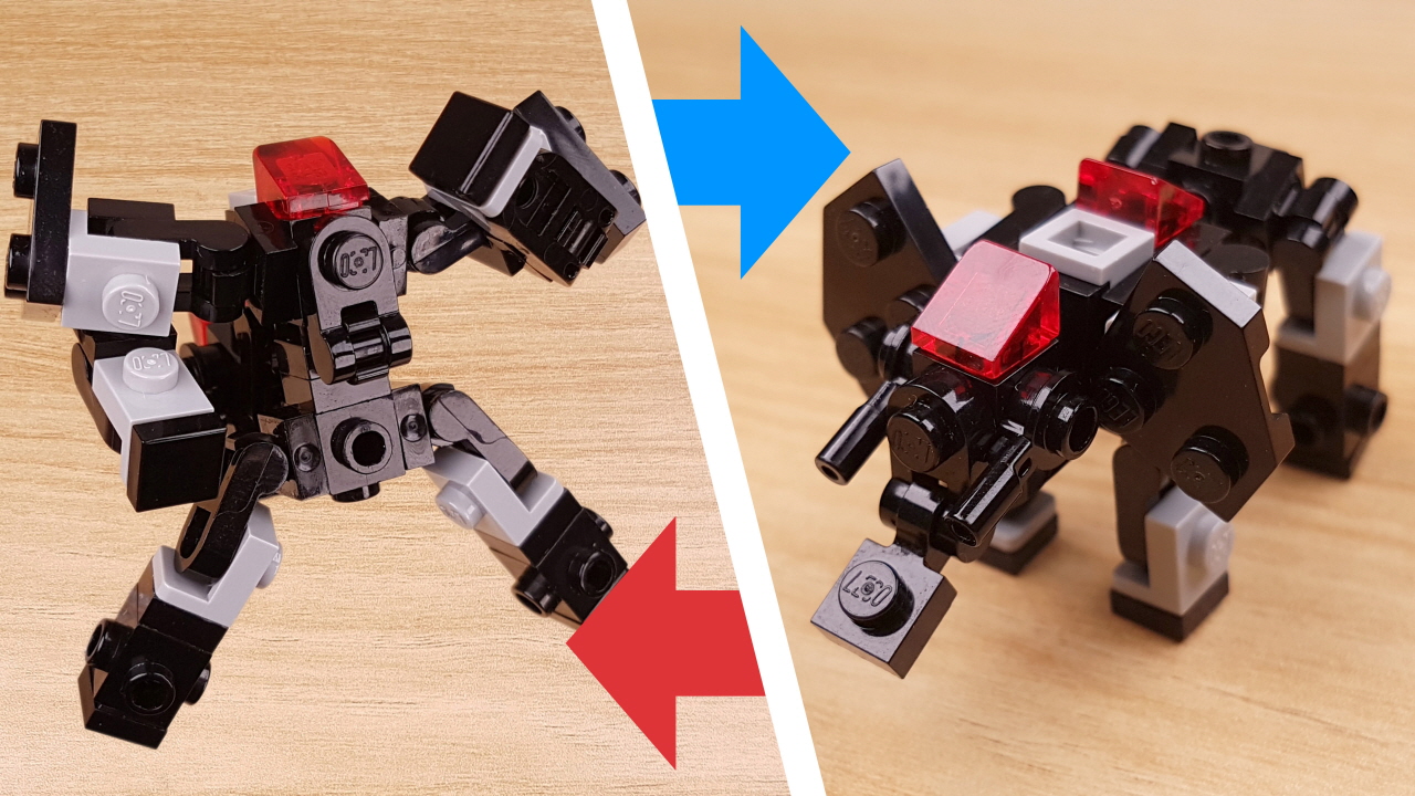 Micro elephant transformer mech - EL Kaiser
 0 - transformation,transformer,LEGO transformer