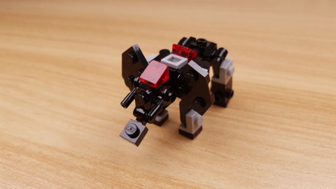 Micro elephant transformer mech - EL Kaiser 1 - transformation,transformer,LEGO transformer