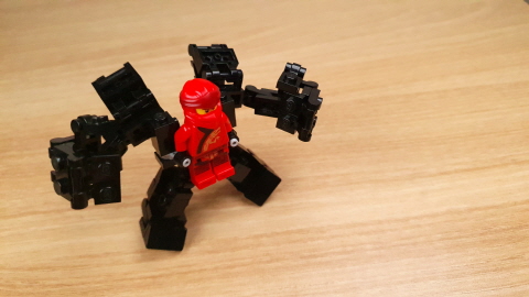 Micro wing suit transformer mech for ninja - Ninja Wing 1 - transformation,transformer,LEGO transformer