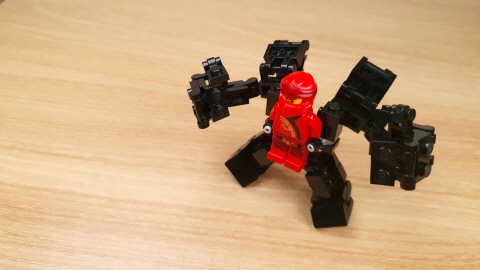 Micro wing suit transformer mech for ninja - Ninja Wing 3 - transformation,transformer,LEGO transformer