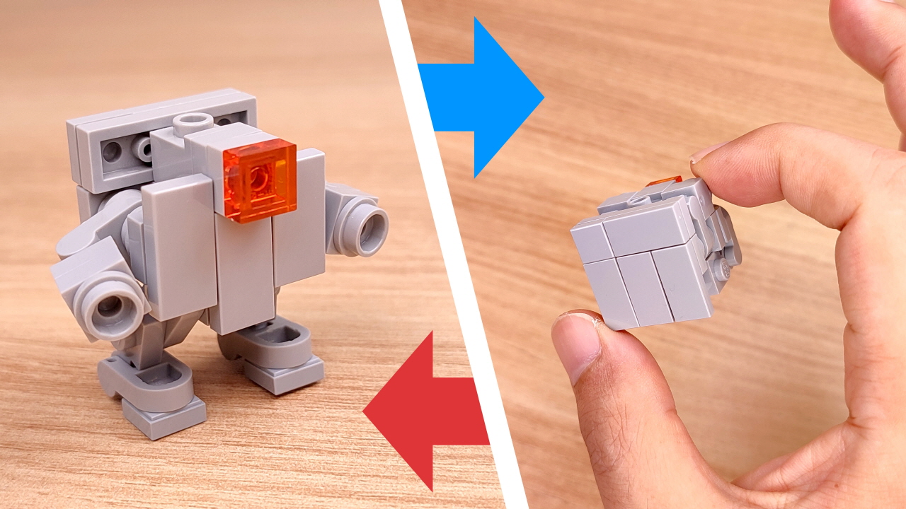 Micro cube type transformer mech - Cubico
 0 - transformation,transformer,LEGO transformer