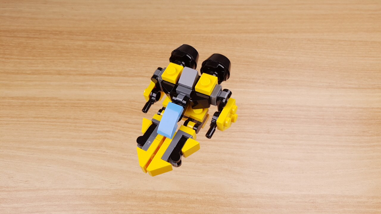 Micro boat transformer mech - Dread Fin
 2 - transformation,transformer,LEGO transformer