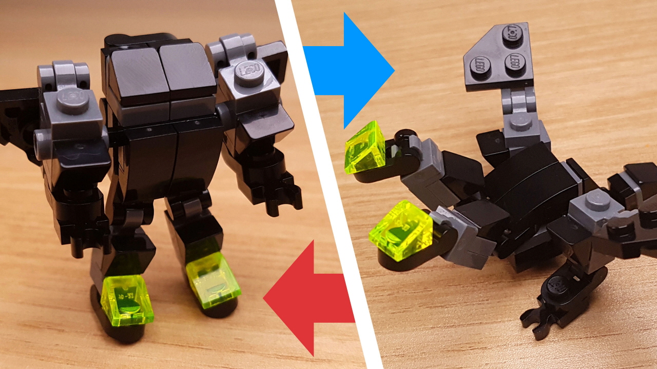 Dragon Knight - Dragon Transformer Robot 0 - transformation,transformer,LEGO transformer
