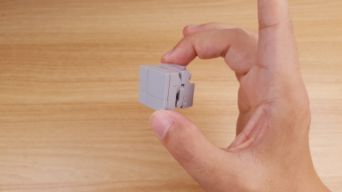 Micro cube type transformer mech - Cubird 2 - transformation,transformer,LEGO transformer