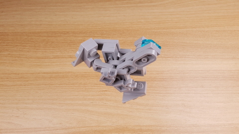 Micro cube type transformer mech - Cubird 3 - transformation,transformer,LEGO transformer