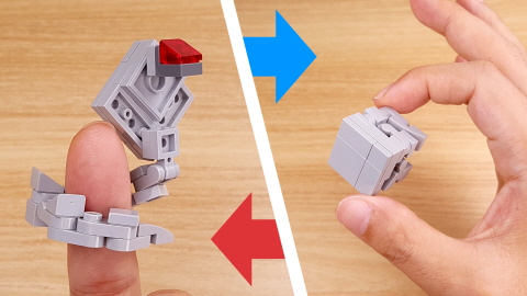 Micro transformer mech - Cubra  7 - transformation,transformer,LEGO transformer