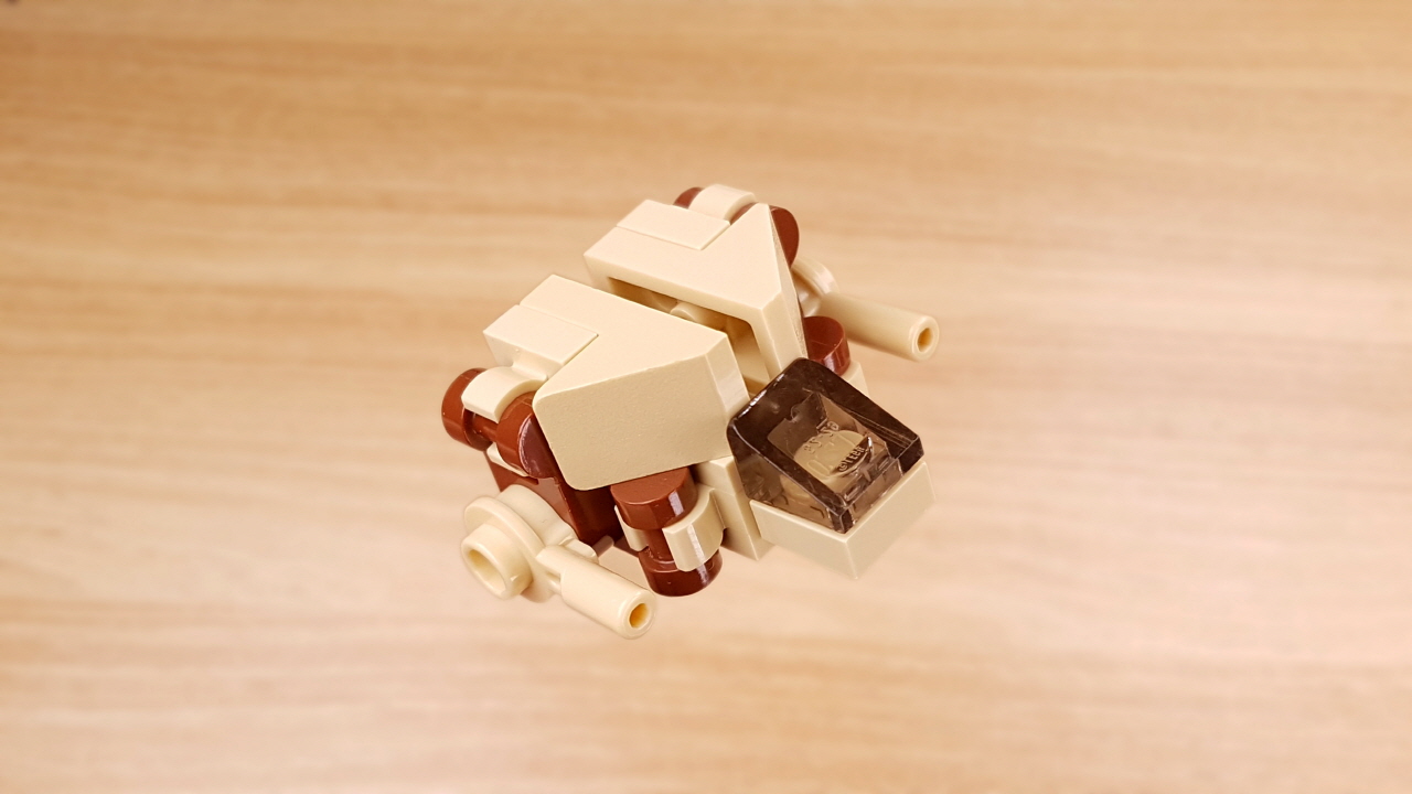 Micro combiner transformer mech - Cliffhanger 
 3 - transformation,transformer,LEGO transformer