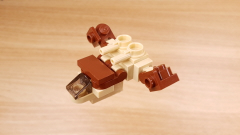 Micro combiner transformer mech - Cliffhanger  1 - transformation,transformer,LEGO transformer