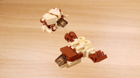 Micro combiner transformer mech - Cliffhanger  3 - transformation,transformer,LEGO transformer
