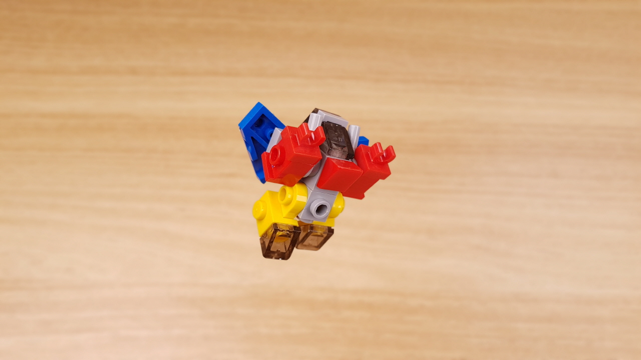23個のパーツで作れるミニ合体ロボ - 「モンスタースレイヤー」
 3 - 変身,変身ロボ,レゴ変身ロボ