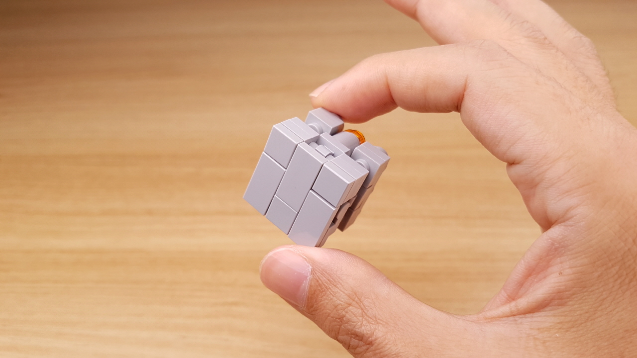 Micro cube type cannon tank transformer mech - Cunnon
 2 - transformation,transformer,LEGO transformer