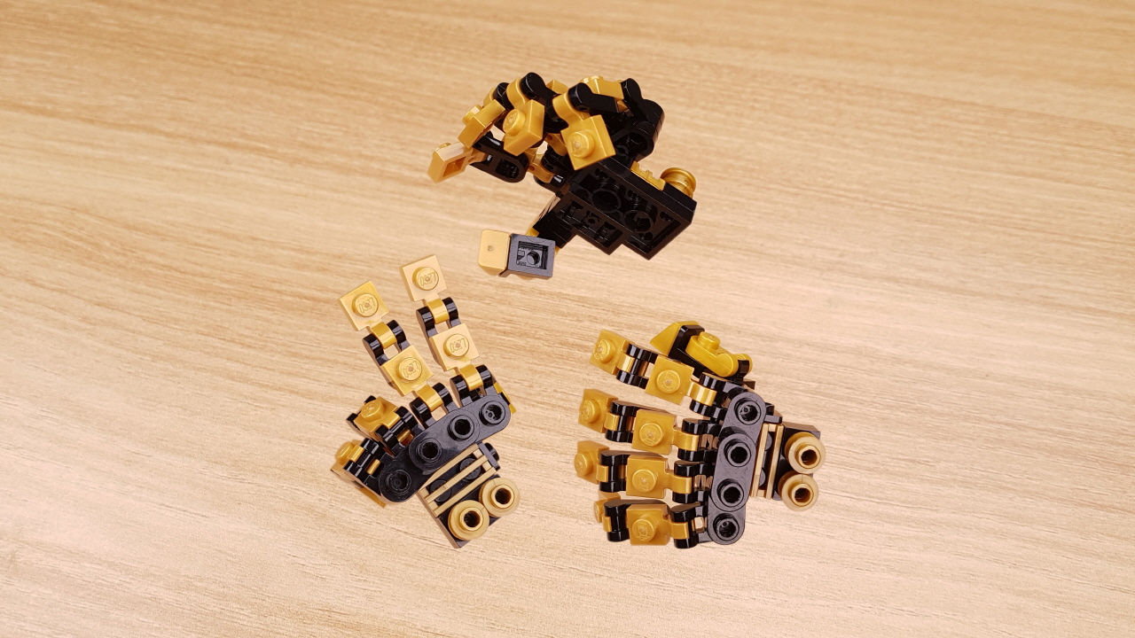 Micro brick hand transformer mech - God Hand
 2 - transformation,transformer,LEGO transformer