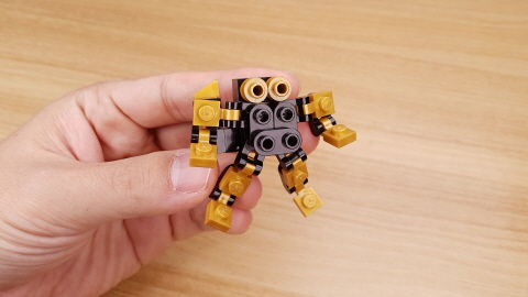 Micro brick hand transformer mech - God Hand 2 - transformation,transformer,LEGO transformer