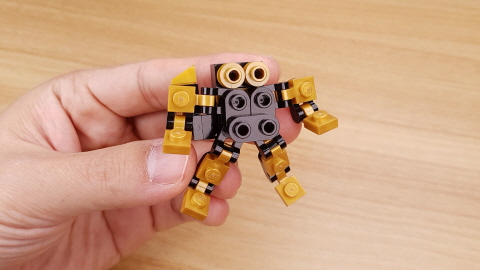 Micro brick hand transformer mech - God Hand 3 - transformation,transformer,LEGO transformer