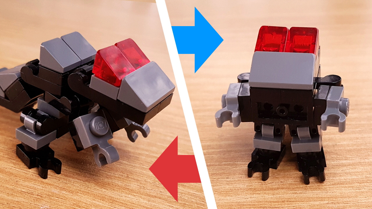 T-Rex(Tyrannosaurus) Baby Dino Transformer Robot
 0 - transformation,transformer,LEGO transformer