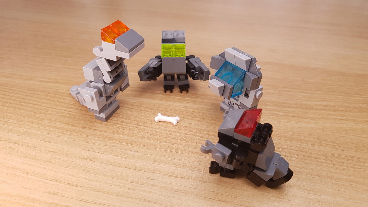 T-Rex(Tyrannosaurus) Baby Dino Transformer Robot
 7 - transformation,transformer,LEGO transformer