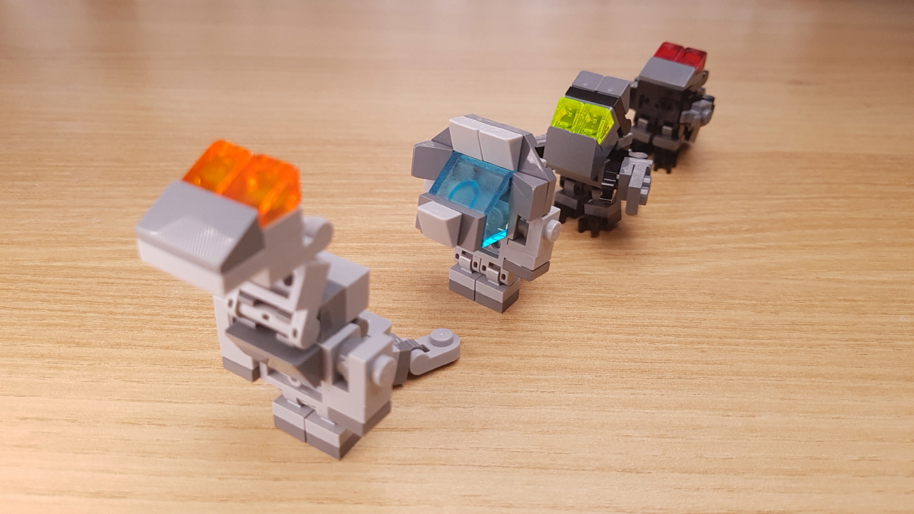 T-Rex(Tyrannosaurus) Baby Dino Transformer Robot
 8 - transformation,transformer,LEGO transformer
